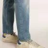 Super-Star LTD för herr i nubuck med vit läderstjärna och blå hälflik Super-Star LTD för herr i nubuck med vit läderstjärna och blå hälflik