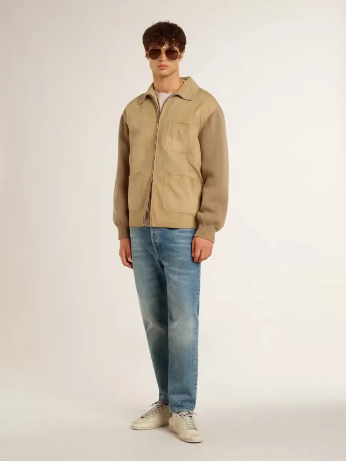 Super-Star LTD för herr i nubuck med vit läderstjärna och blå hälflik Super-Star LTD för herr i nubuck med vit läderstjärna och blå hälflik