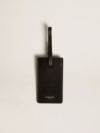 Svart bagagetag
