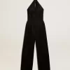 Svart jumpsuit i ullgabardin Svart jumpsuit i ullgabardin