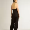 Svart jumpsuit i ullgabardin Svart jumpsuit i ullgabardin