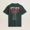 Svart T-shirt med flerfärgat tryck Svart T-shirt med flerfärgat tryck