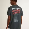 Svart T-shirt med flerfärgat tryck Svart T-shirt med flerfärgat tryck