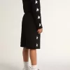 Svarta bermudashorts för pojkar med vita stjärnor Svarta bermudashorts för pojkar med vita stjärnor