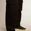 Svarta cargobyxor Svarta cargobyxor