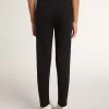 Svarta leggings för flickor med vita stjärnor på sidorna Svarta leggings för flickor med vita stjärnor på sidorna