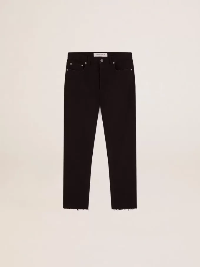Svarta skinny jeans för herr Svarta skinny jeans för herr