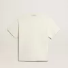 T-shirt i åldrat vitt med omvänd logotyp på baksidan – Jersey Capsule T-shirt i åldrat vitt med omvänd logotyp på baksidan – Jersey Capsule