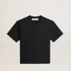T-shirt i tvättad svart med omvänd logotyp på baksidan – Jersey Capsule T-shirt i tvättad svart med omvänd logotyp på baksidan – Jersey Capsule