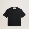 T-shirt i tvättad svart med omvänd logotyp på baksidan – Jersey Capsule T-shirt i tvättad svart med omvänd logotyp på baksidan – Jersey Capsule
