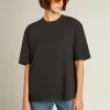 T-shirt i tvättad svart med omvänd logotyp på baksidan – Jersey Capsule T-shirt i tvättad svart med omvänd logotyp på baksidan – Jersey Capsule