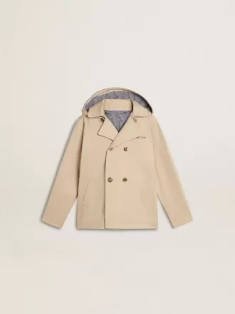 Trenchcoat för barn med avtagbar innerväst