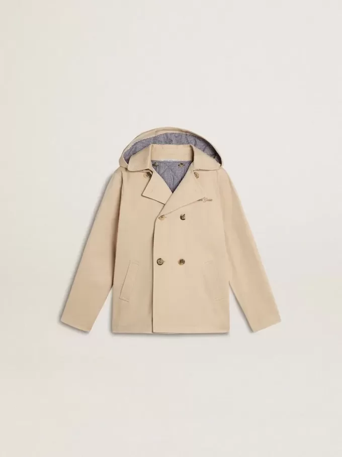 Trenchcoat för barn med avtagbar innerväst Trenchcoat för barn med avtagbar innerväst