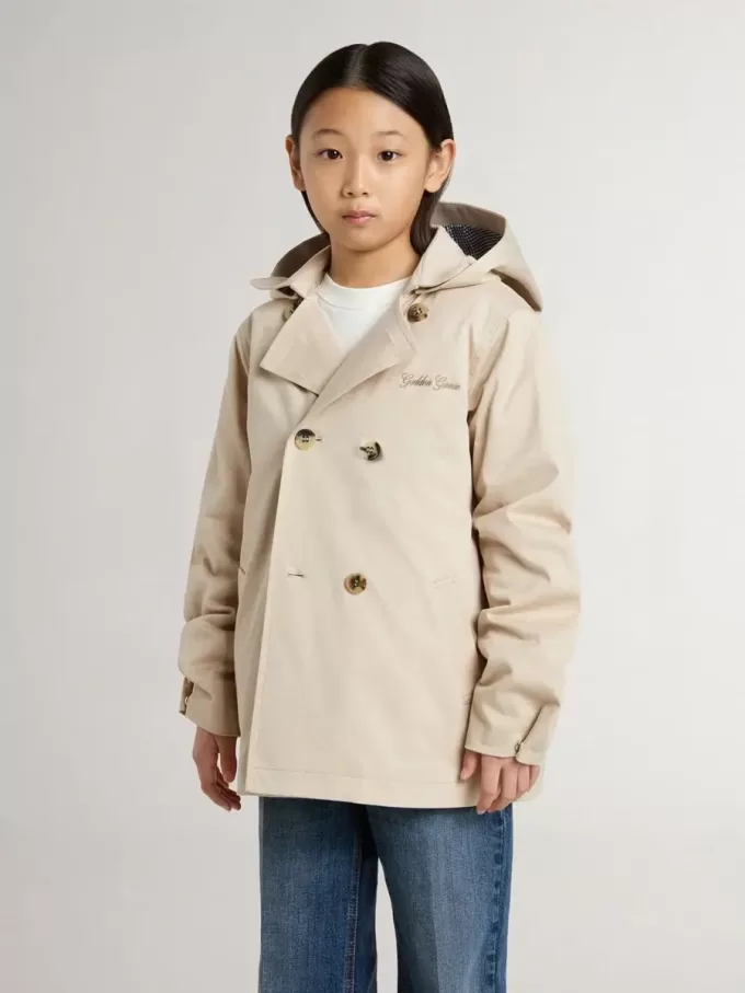 Trenchcoat för barn med avtagbar innerväst Trenchcoat för barn med avtagbar innerväst