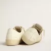 V-Star i beige nappa med stjärna i gammalt rosa mocka