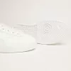 Vita Purestar-sneakers med fluorescerande orange hälflik Vita Purestar-sneakers med fluorescerande orange hälflik