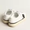 Yatay Model 1B hållbara sneakers med vit biobaserad ovandel och svart Y