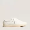 Yatay Model 1B hållbara sneakers med vit biobaserad ovandel och vit Y