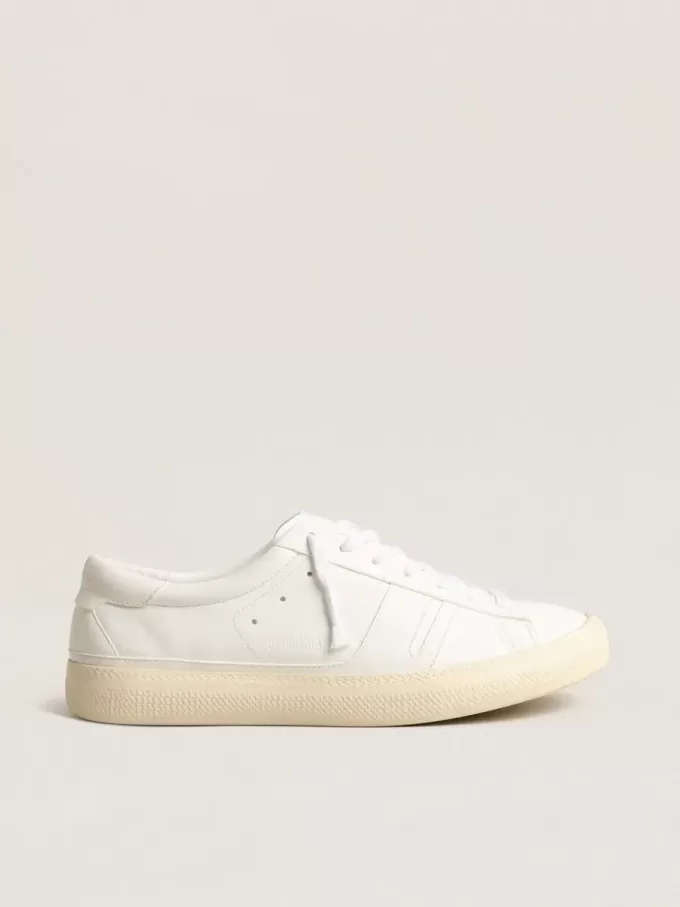 Yatay Model 1B hållbara sneakers med vit biobaserad ovandel och vit Y