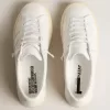 Yatay Model 1B hållbara sneakers med vit biobaserad ovandel och vit Y