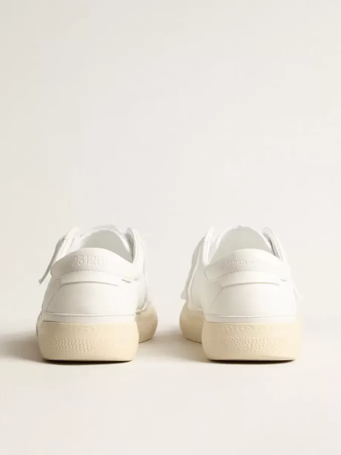Yatay Model 1B hållbara sneakers med vit biobaserad ovandel och vit Y