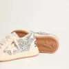 Young Ball Star i glitter med silvermetallisk läderklack Young Ball Star i glitter med silvermetallisk läderklack